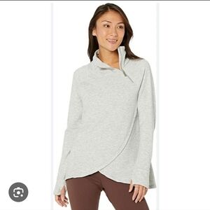 Athleta Cozy Karma Asym Pullover